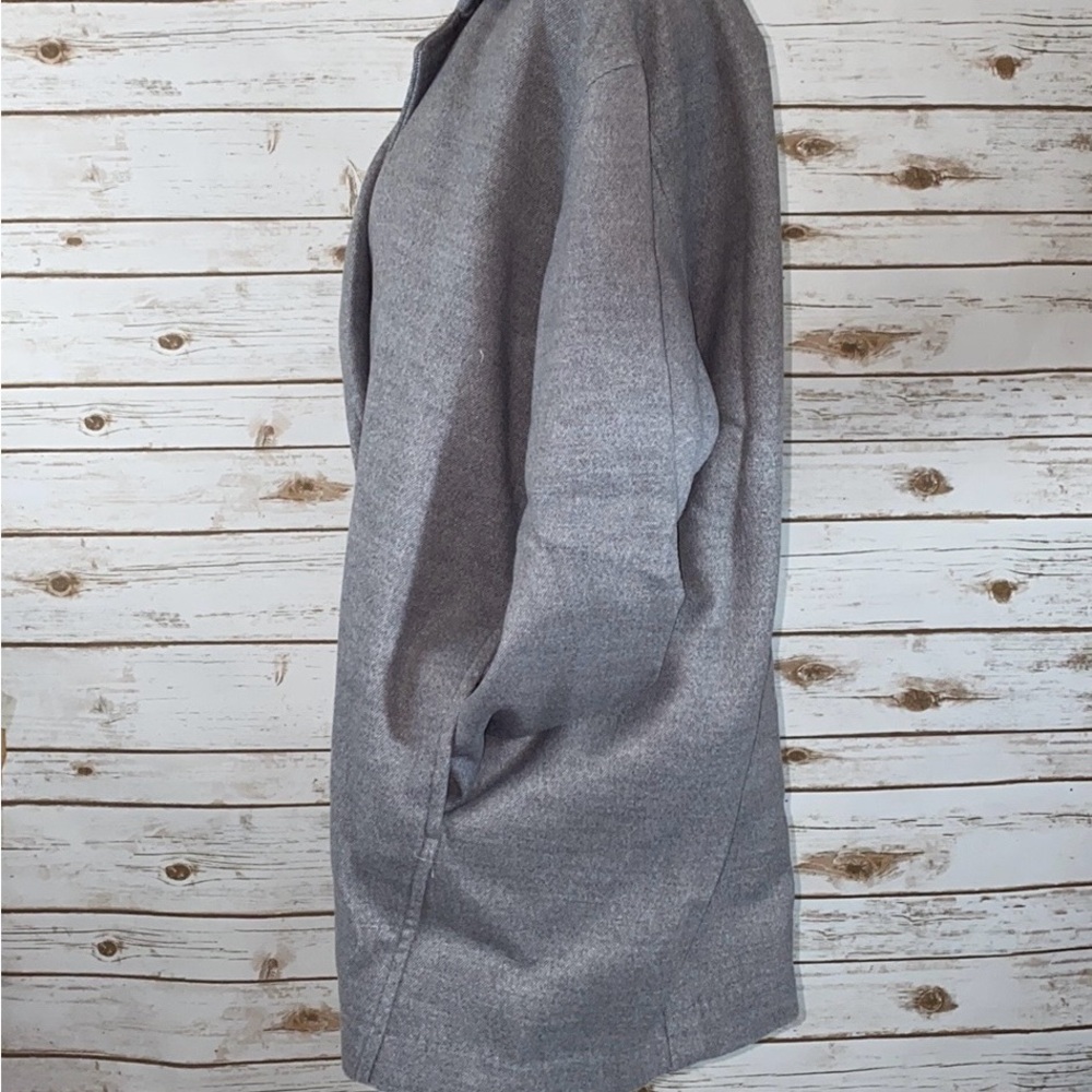 NWT Free People Hannah Slouchy Blazer- Washed Black - Picture 6 of 9